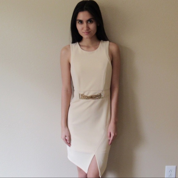 Dresses & Skirts - Business dress w/rhinestone waistbelt
